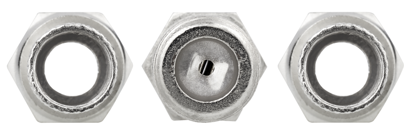 Ross Cable Accessories - Satellite F-Sat connector kit including 2 male F-Sat plugs and 1 coupler (nickel)