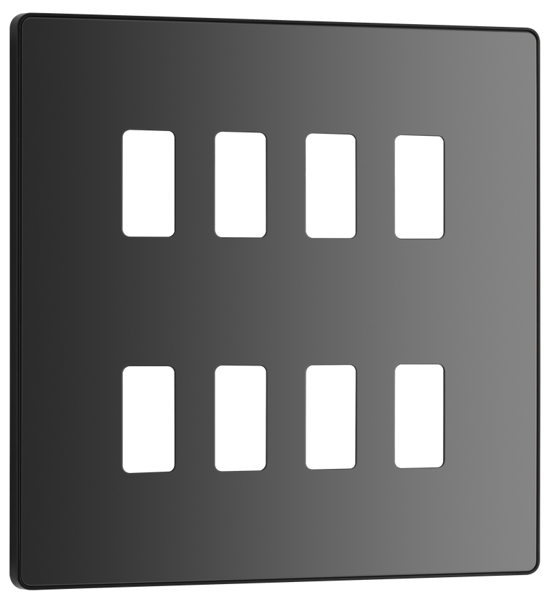 BG Electrical Grid - 8 module, square