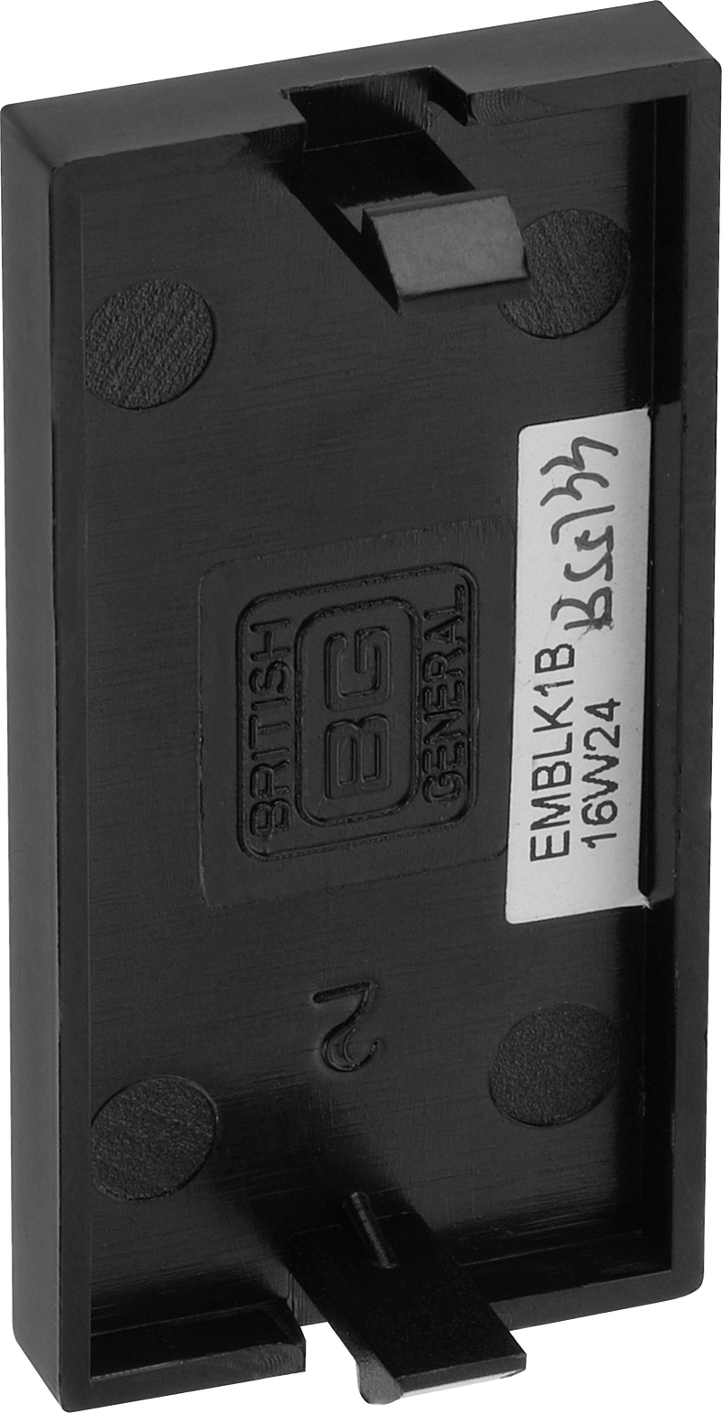 BG Electrical Euro Module - Blank (1pc)