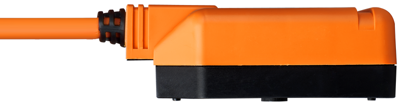 Masterplug Work - 1 Socket, 10m, 13A, Orange