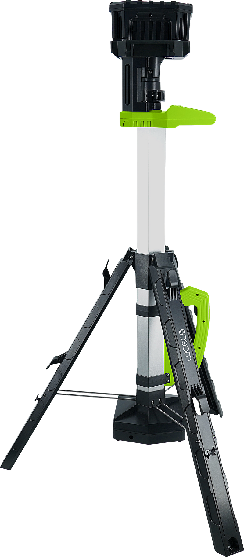 Luceco Tripod Work Light - Telescopic Tripod Ip44 Worklight 5v 20w 2000lm 6500k - Usbc Rechargeable