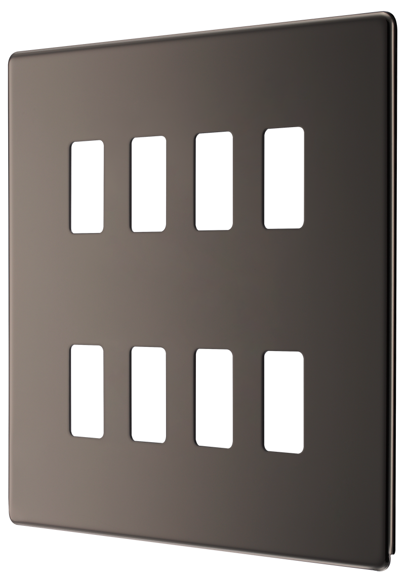 BG Electrical Grid - 8 module, square