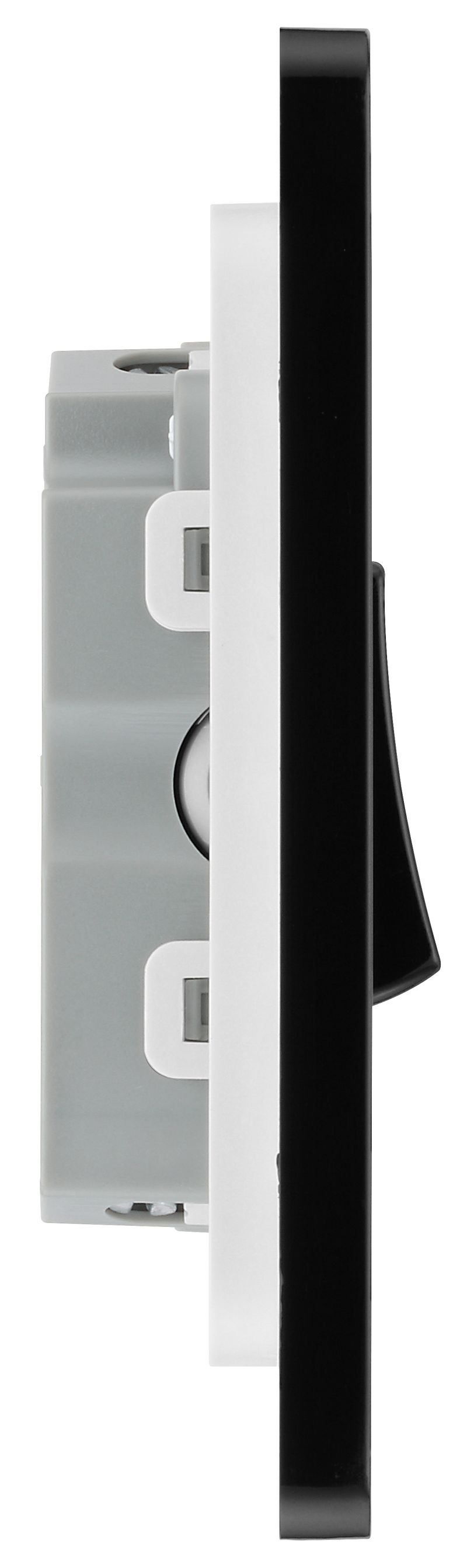 BG Electrical Evolve Matt Blue - Triple, 2 way switch