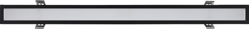 Luceco Contour Recessed - Contour 1162mm recessed module 1250lumens with fixed output driver finished in black