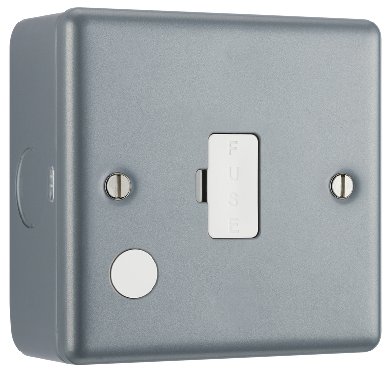 BG Electrical Metal Clad - Unswitched and fused with optional flex outlet