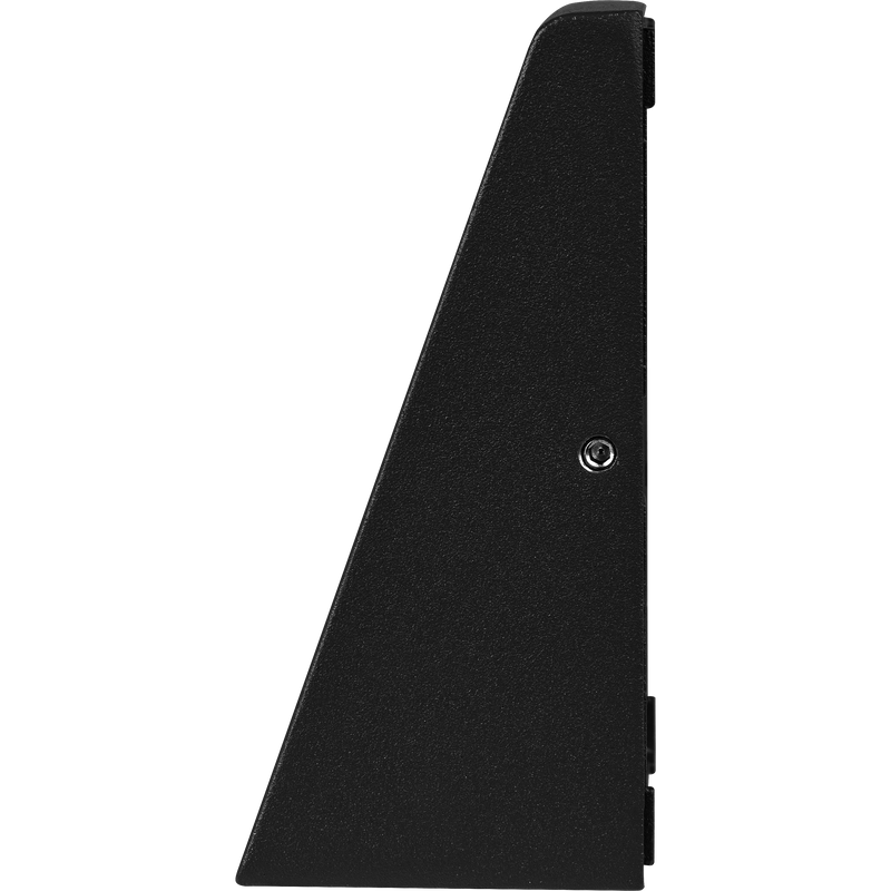 Luceco Slate Grey Wall Lights - Decorative wedge wall light 3W warm white colour temp