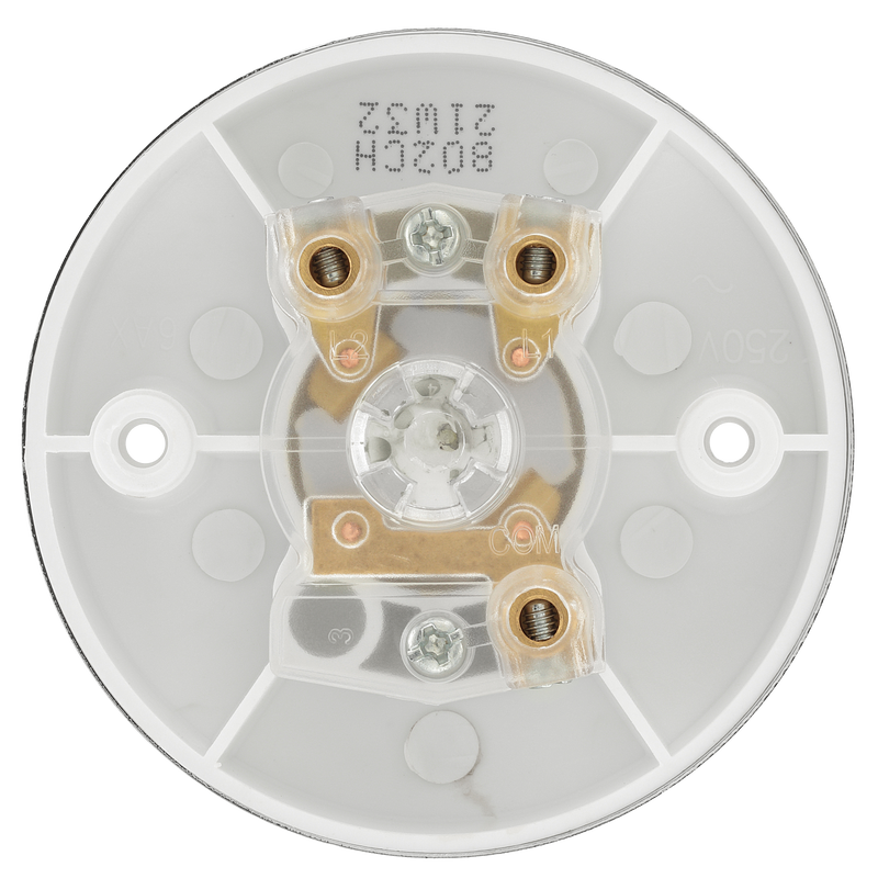 BG Electrical Ceiling Accessories - 6A, 2 way ceiling switch, chrome finish