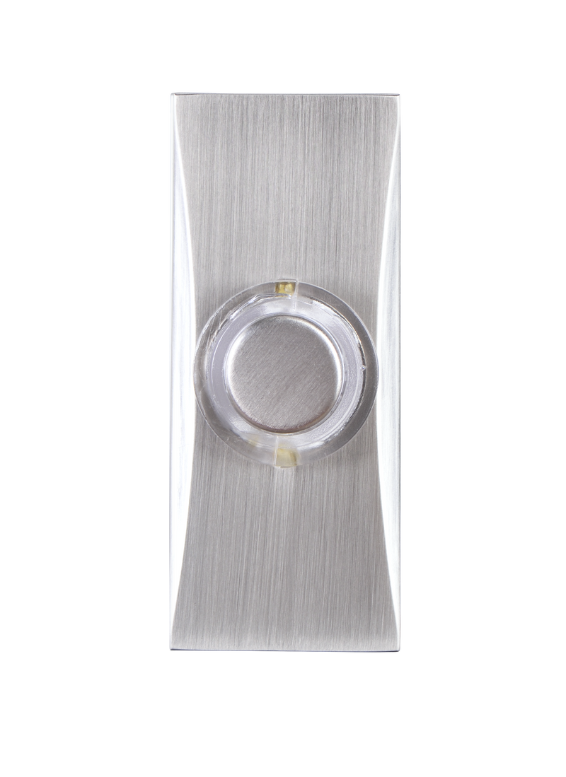 BG Electrical Contractor - Bell Push for BG Wired Door Chime, Polished Chrome