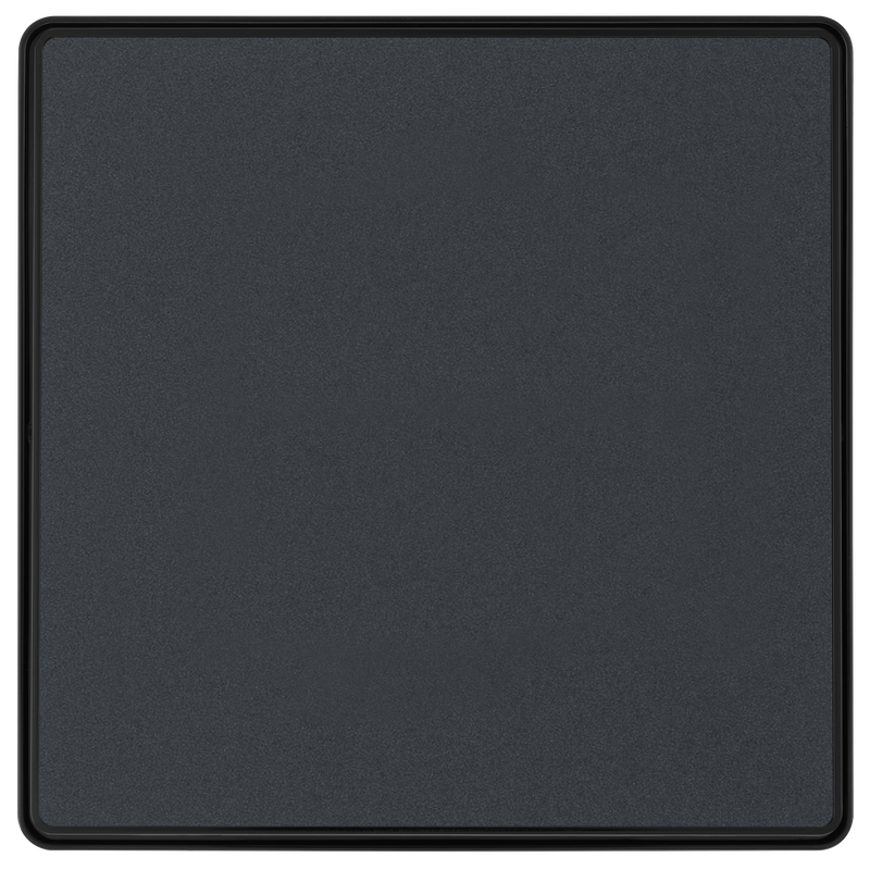 BG Electrical Evolve Matt Grey - Single, 2 way switch, edge rocker