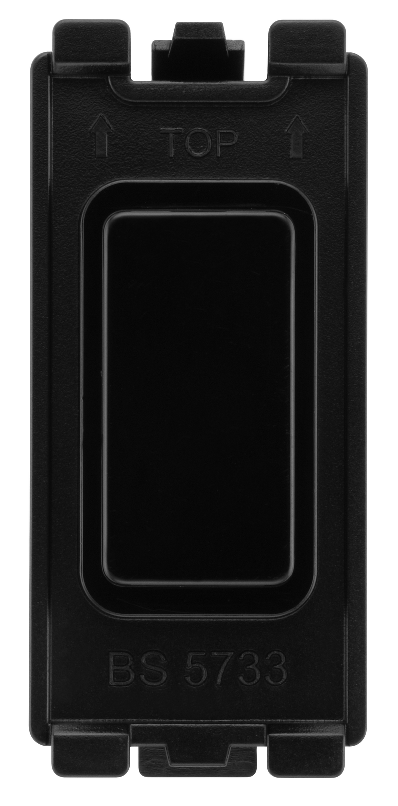 BG Electrical Grid - Blank module (EVOLVE BLACK)