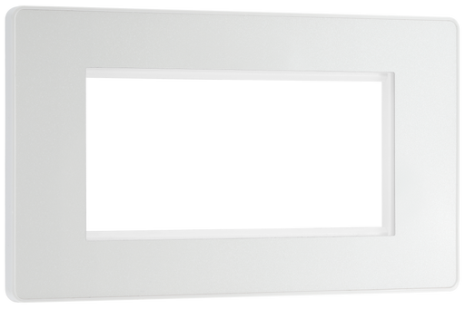 BG Electrical Euro Module - 4 module - rectangular