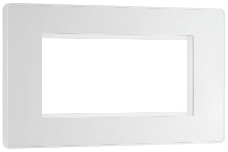 BG Electrical Euro Module - 4 module - rectangular