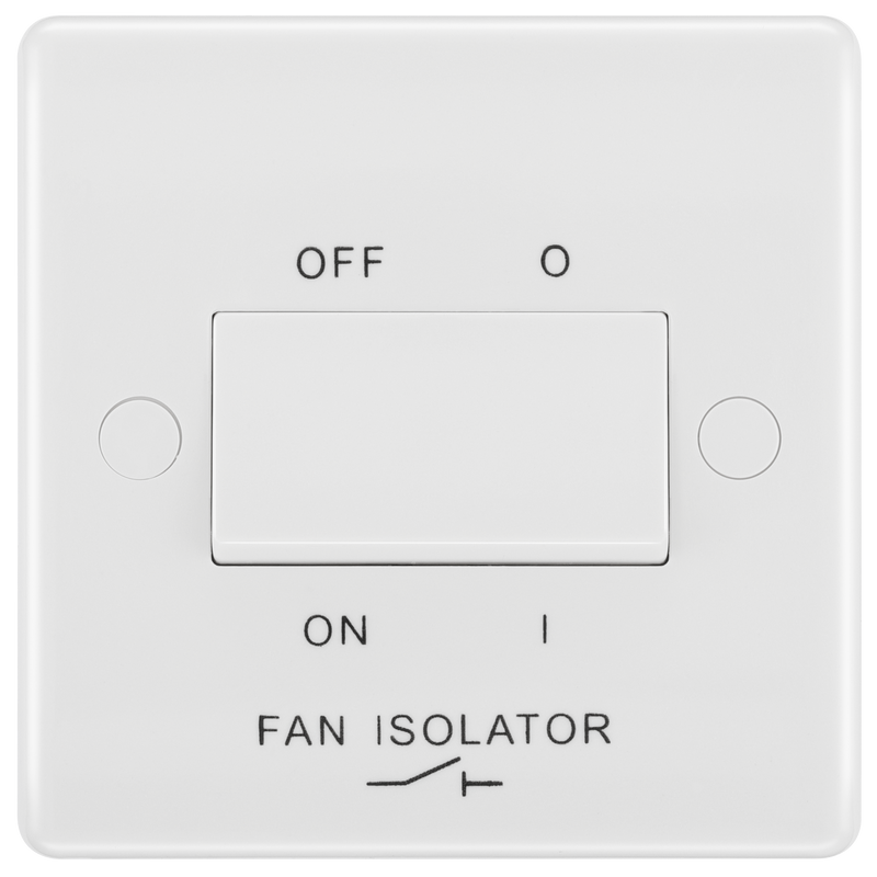 BG Electrical 800 Series - Triple pole fan isolator