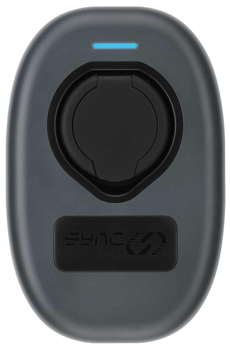 Sync Energy Wall Chargers - EV Socketed Wall Charger 2, Mode 3, 7.4kW - Wi-Fi, Ethernet