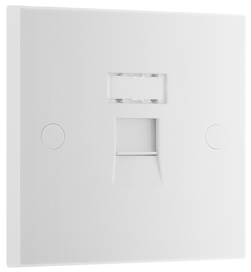 BG Electrical 900 Series - Single, RJ45 data socket (screw)