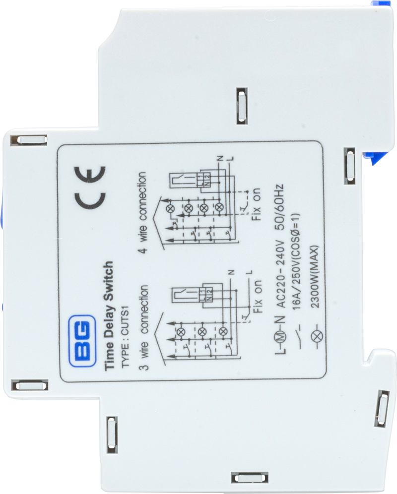 BG Circuit Protection Control Devices - Time delay switch, 1-20 mins