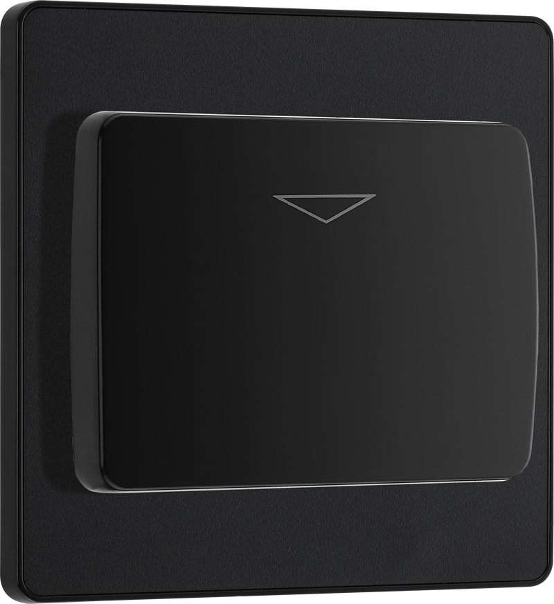 BG Electrical Evolve Matt Black - Hotel key card switch