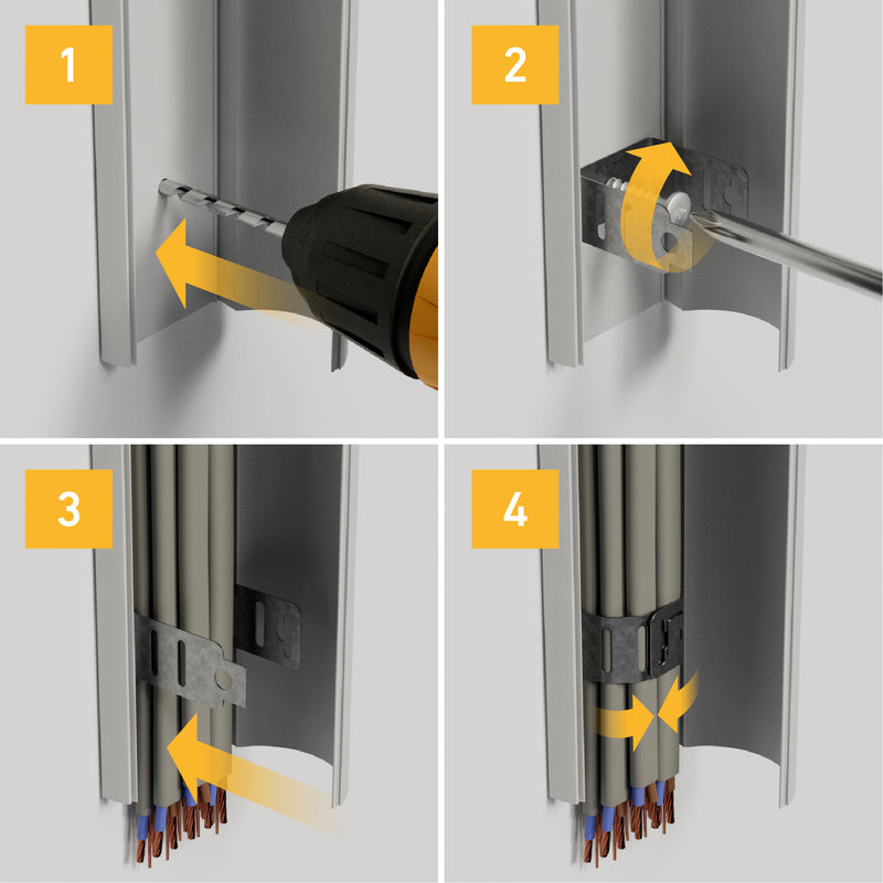 D-Line Fire Clip - Safe-D F-Clip 40 (Pack of 50)
