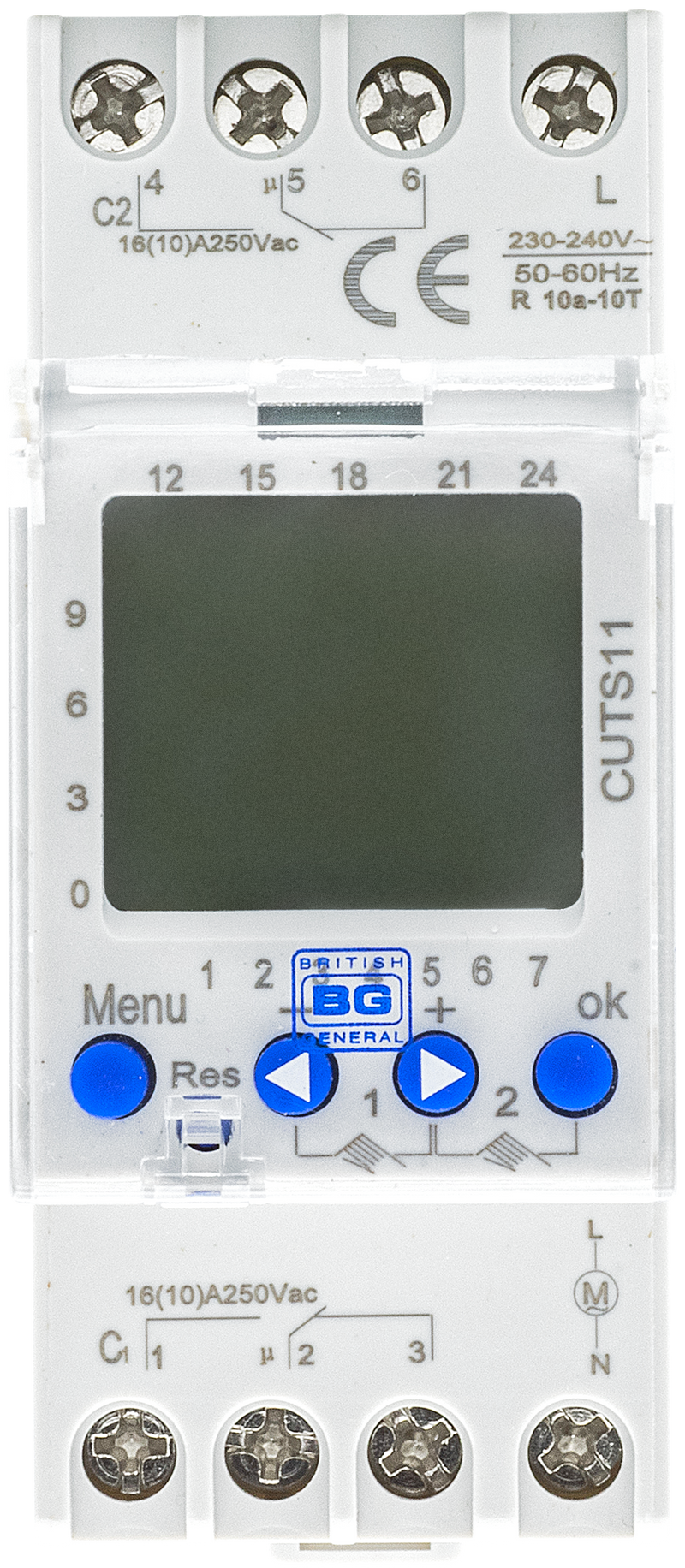 BG Circuit Protection Control Devices - Timer digital, 2 channels