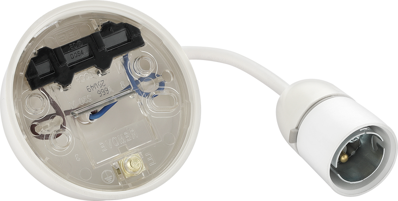 BG Electrical Ceiling Accessories - 6" flex and 3" base