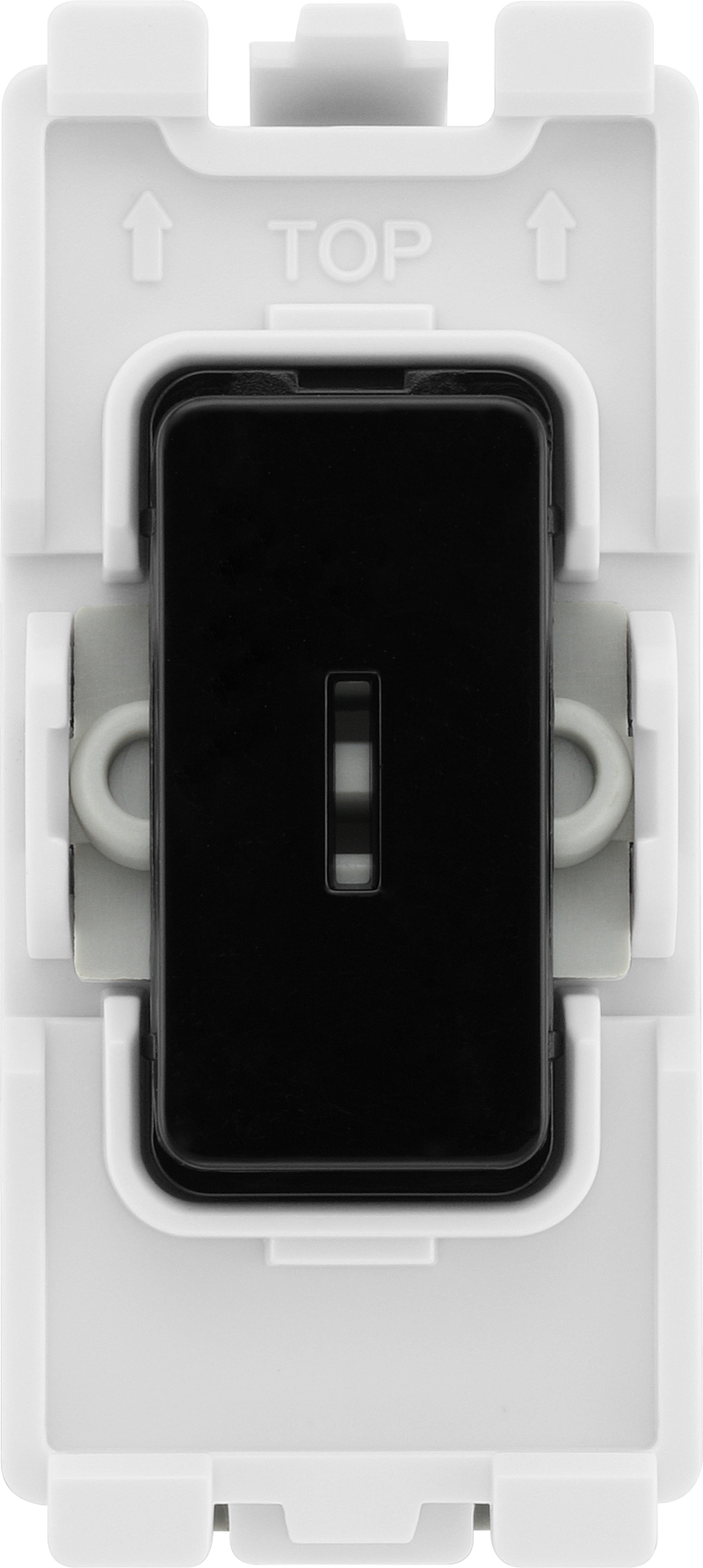 BG Electrical Grid - 2 way, single pole (EVOLVE BLACK)