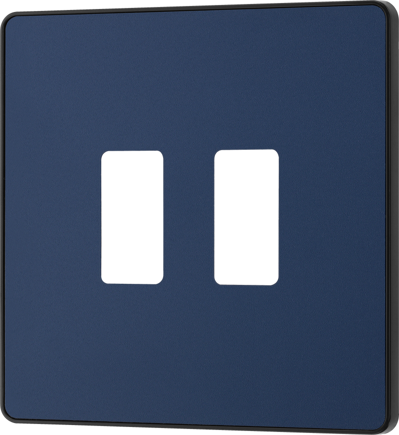 BG Electrical Grid - 2 module, square