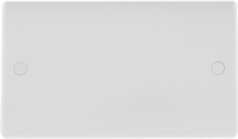 BG Electrical 800 Series - Double, blank plate