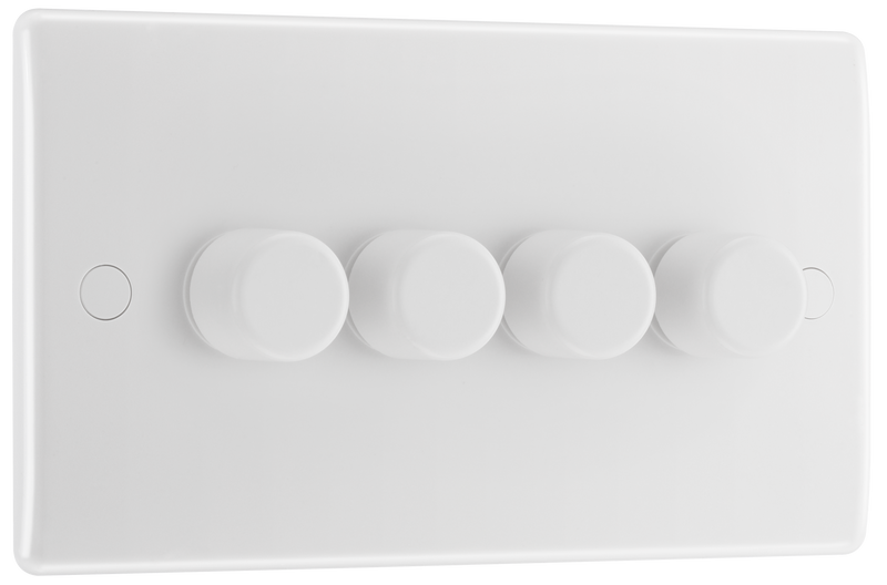 BG Electrical 800 Series - Quadruple, 2 way push 200W