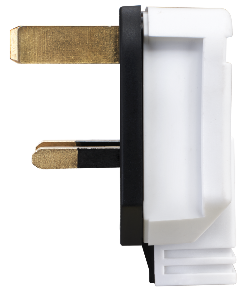 Masterplug Basic - 13A, White