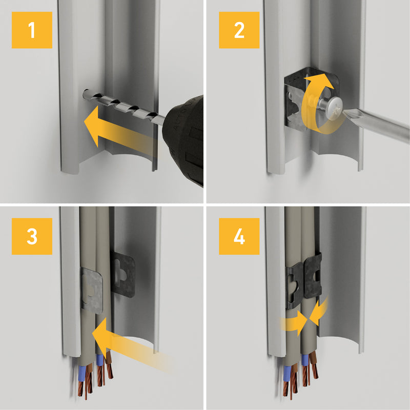D-Line Fire Clip - Newlec F-Clip 30 (Pack of 100)
