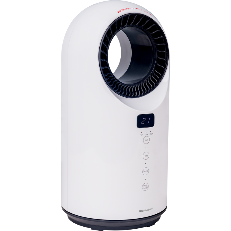 Masterplug Smart Energy - SmartEnergy Breeze. Bladeless Heater & Fan, 1500W, White