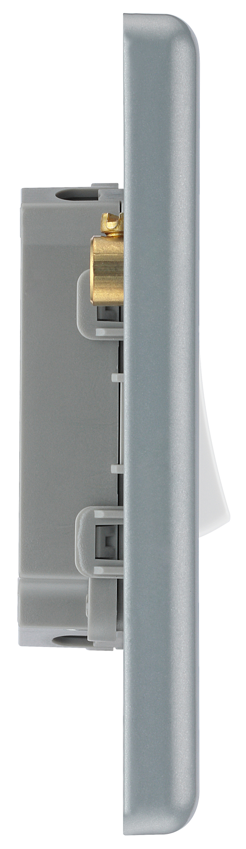 BG Electrical Metal Clad - Quadruple, 2 way switch