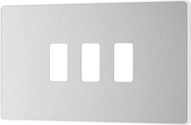 BG Electrical Grid - 3 module, rectangular