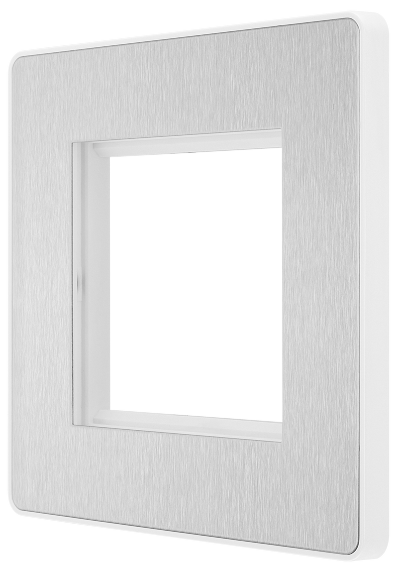 BG Electrical Euro Module - 2 module - square