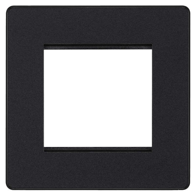 BG Electrical Euro Module - 2 module - square