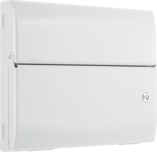 BG Circuit Protection Front Panels - 12 module, lockable cover with barrel lock