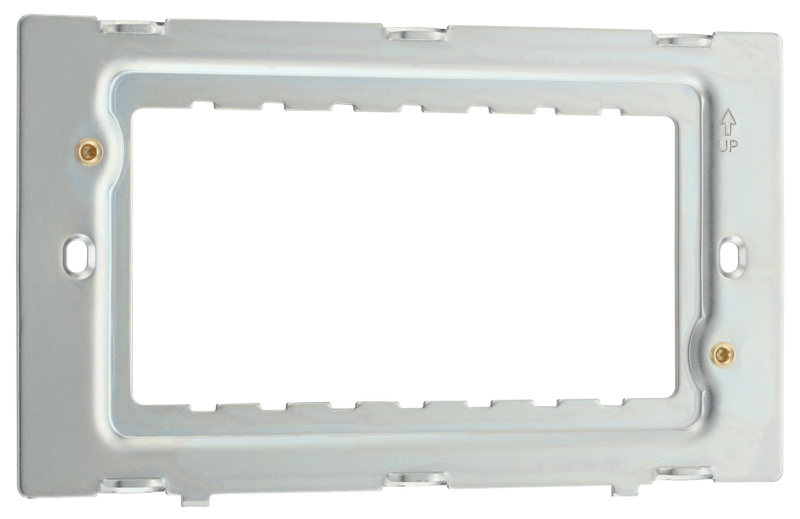 BG Electrical Grid - 4 module, rectangular