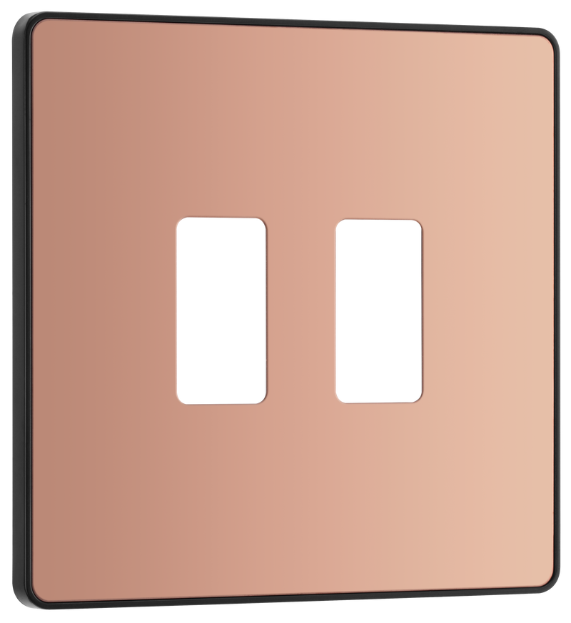 BG Electrical Grid - 2 module, square
