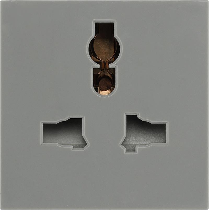 BG Electrical Euro Module - Universal unswitched socket