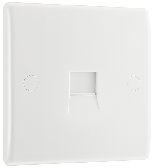 BG Electrical 800 Series - Single, telephone socket, master (screw)
