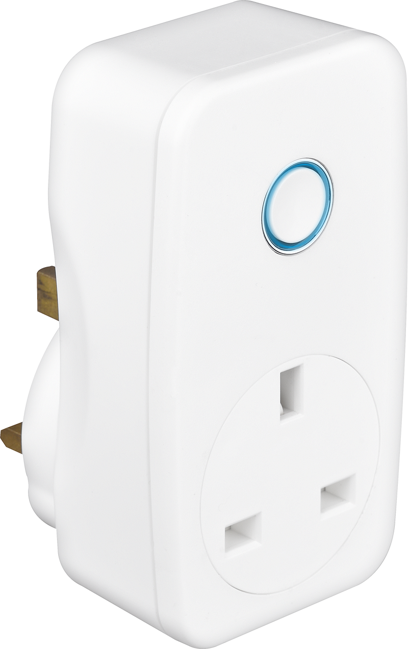 BG Electrical 800 Series - Smart power adaptor, 13A white moulded