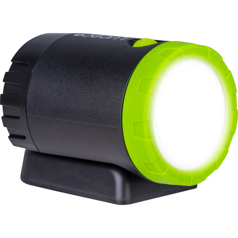 Luceco Magnetic Torch - LED Mini Spotlight with Magnet and Clamp, USB-C Rechargeable, 3 Lighting Modes, Inspection Light, Hands-Free Operation, IP44, 5W, 500lm, 6500K