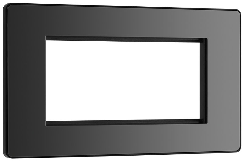 BG Electrical Euro Module - 4 module - rectangular