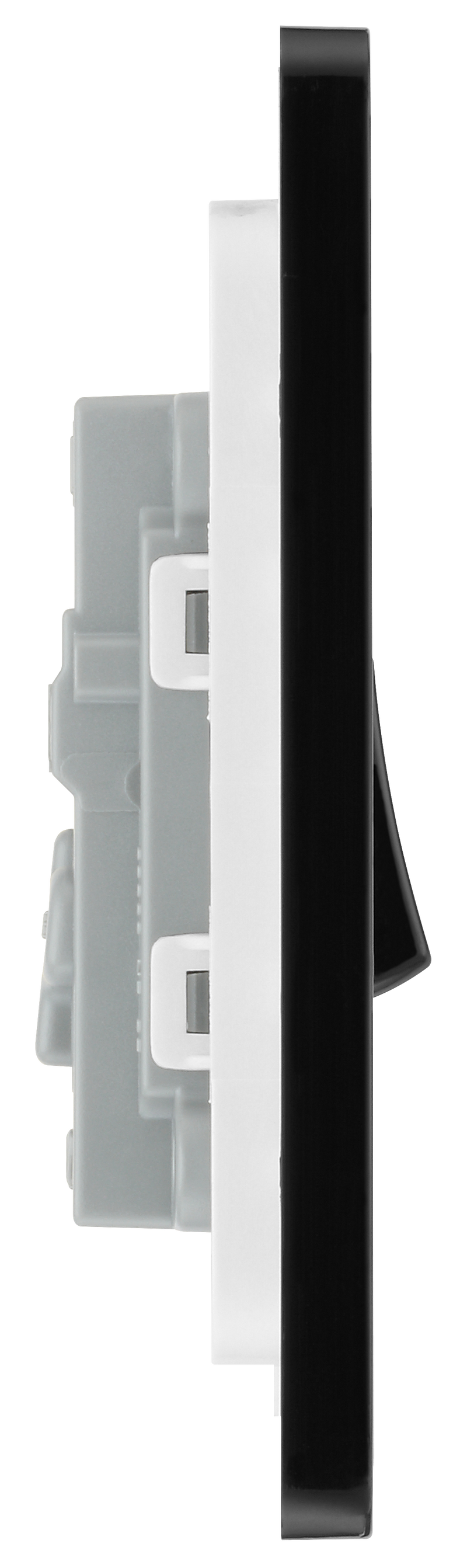 BG Electrical Evolve Matt Black - Intermediate switch