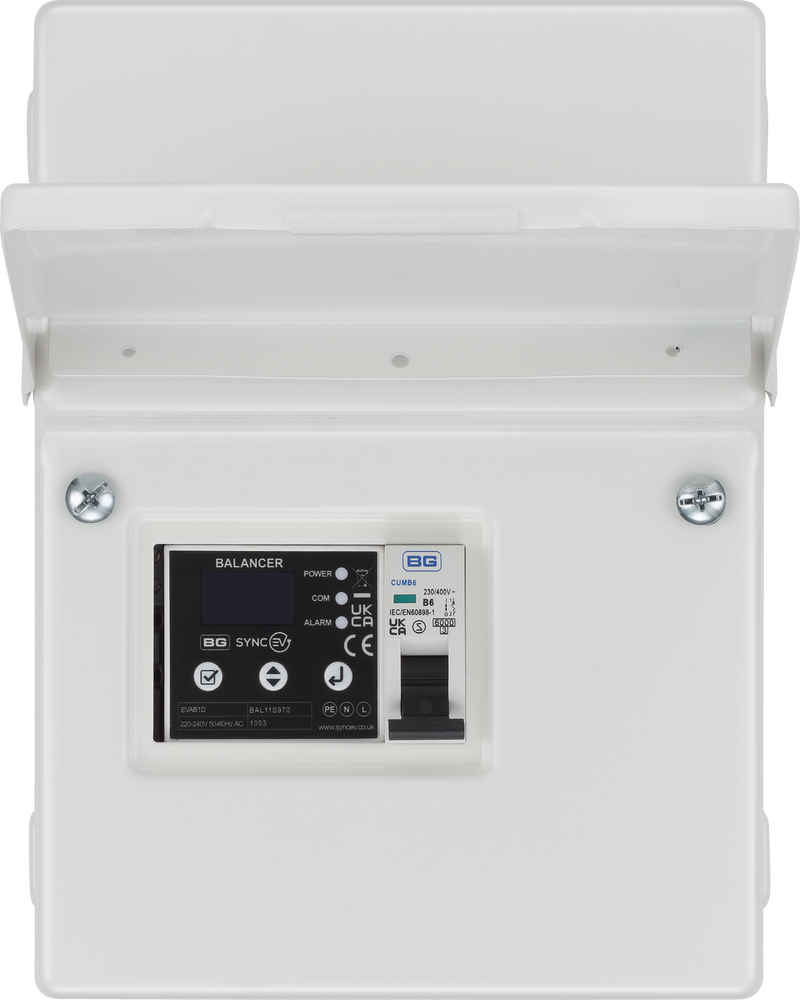 Sync Energy EV Hubs - EV Balancer Charger Load Management Hub, Three Phase - 3 x 400A CT's