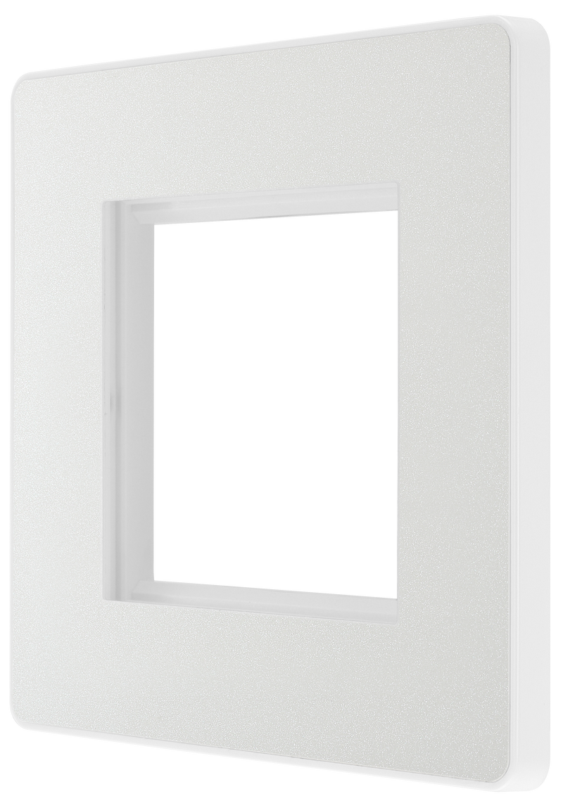 BG Electrical Euro Module - 2 module - square
