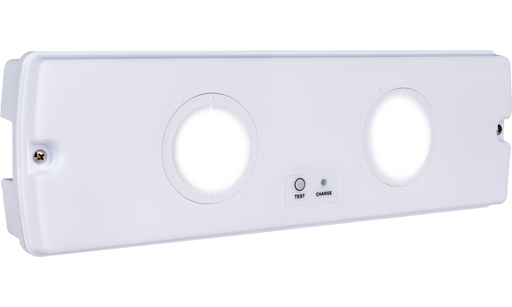 Luceco Tempus Dual - Tempus Dual Bulkhead Extra, 3hr, IP65, 6.5W, 800lm