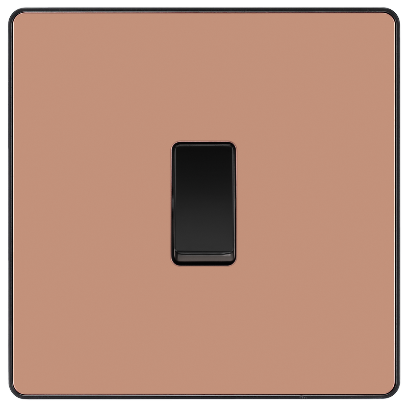 BG Electrical Evolve Polished Copper - Intermediate switch