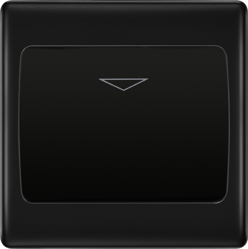 BG Electrical Nexus Metal Matt Black - Hotel key card switch