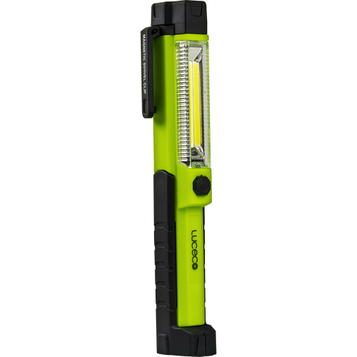 Luceco Mini Tilt - tilting mini inspection torch 5v 1.5w 150lm 6500k - USB charged